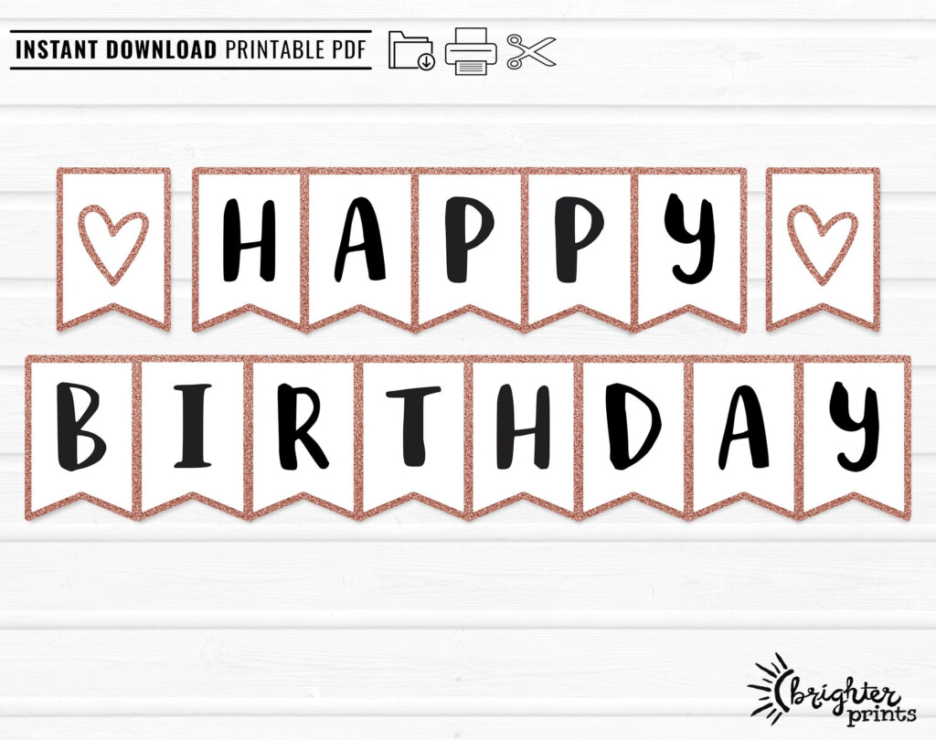 Free Happy Birthday Printable Letters Free Download Free Happy 