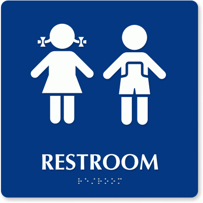 Free Printable Bathroom Signs ClipArt Best Worksheets Library