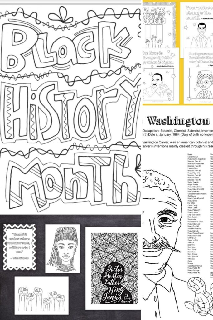 Free Printable Black History Coloring Pages Find A Free Printable