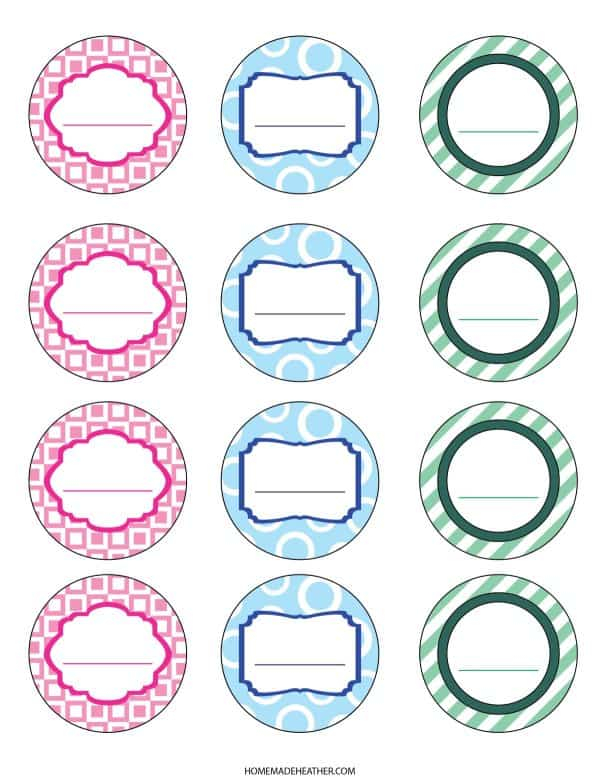 Free Printable Canning Labels Homemade Heather Worksheets Library