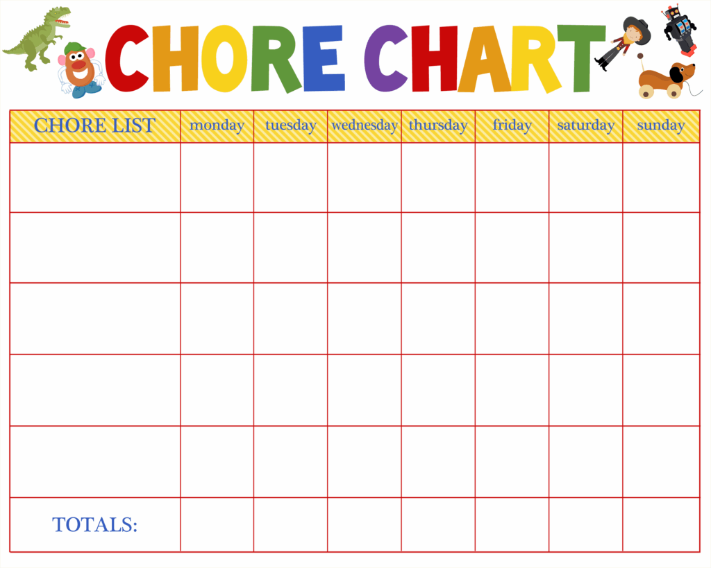 Free Printable Classroom Chore Chart Image To U
