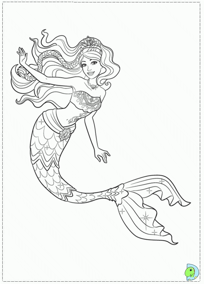 Free Printable Coloring Pages Mermaids Coloring Home