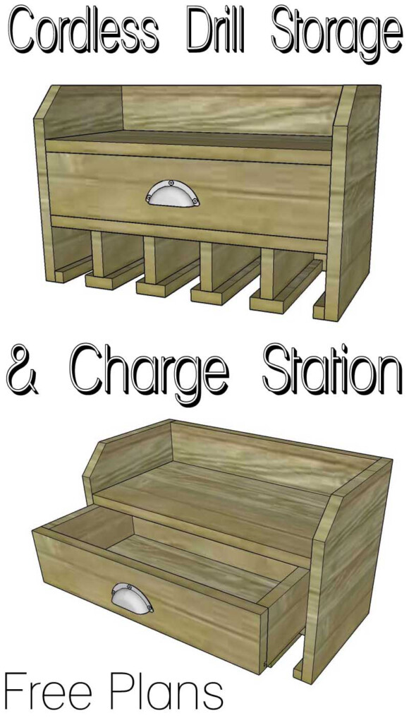 Free Printable Cordless Drill Charging Station Plans Pdf Brennan