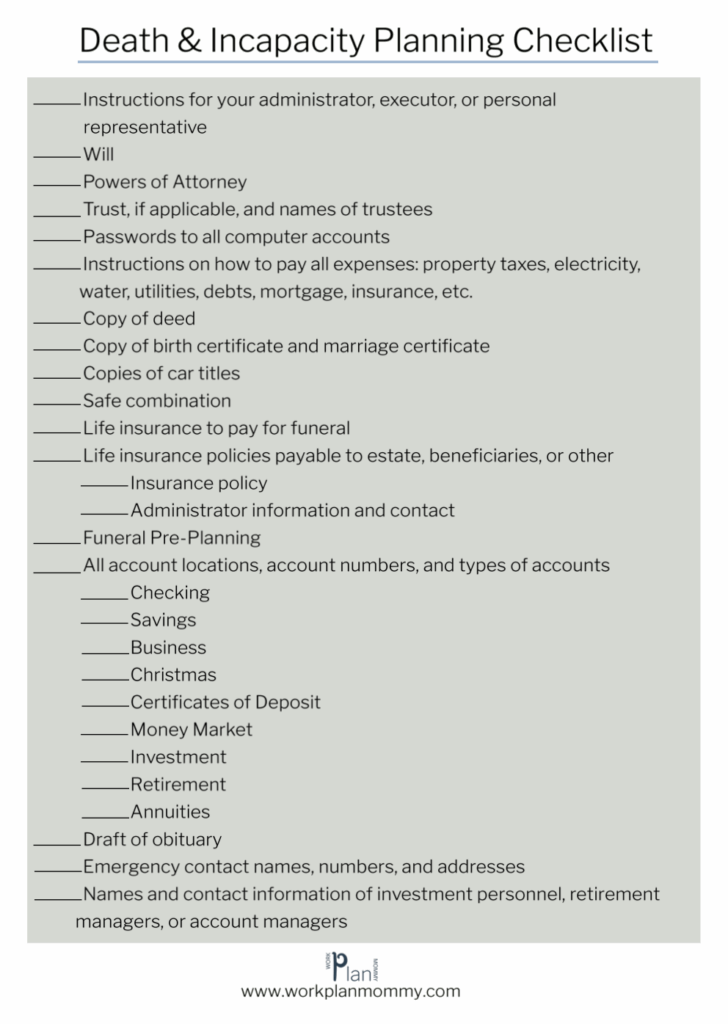 Free Printable Executor Checklist Free Printable Templates