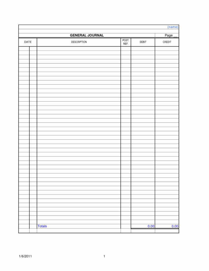 Free Printable General Ledger Sheet Homemade Stuff General Free 