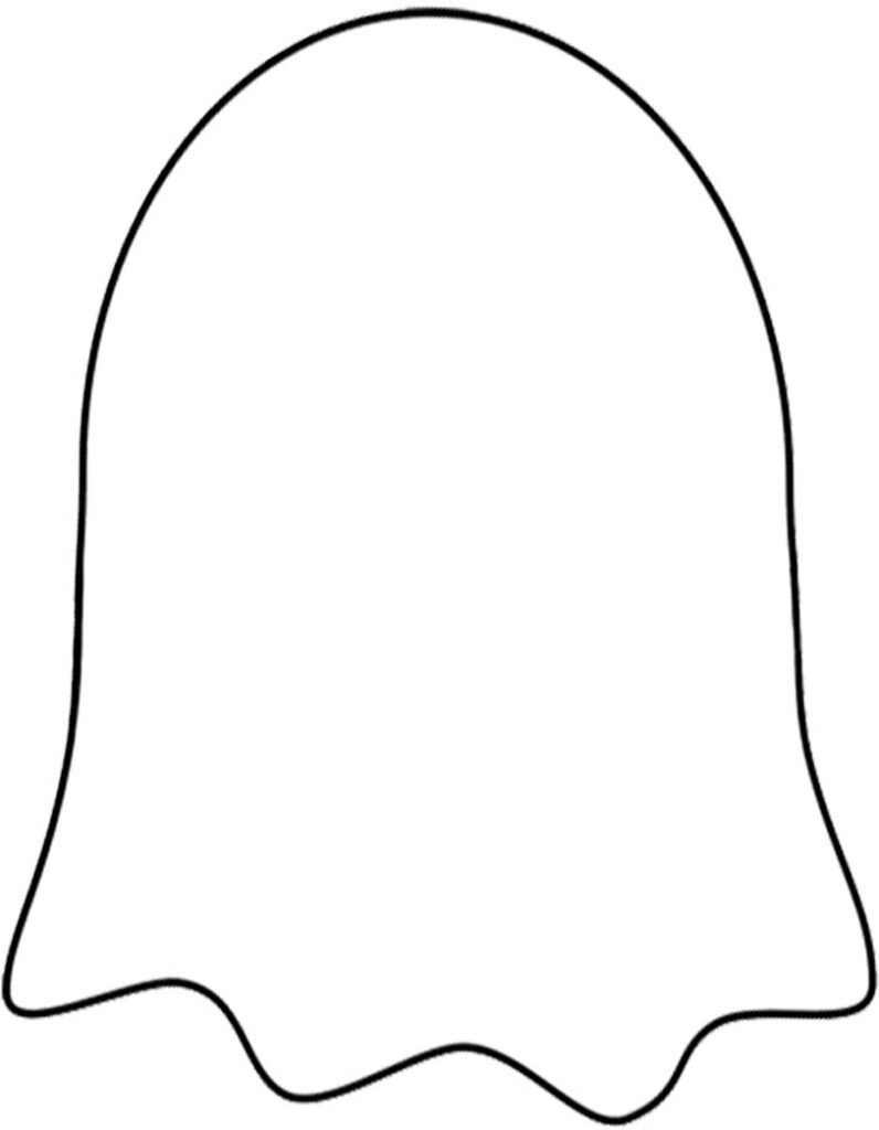 Free Printable Ghost Template Free Printable Templates