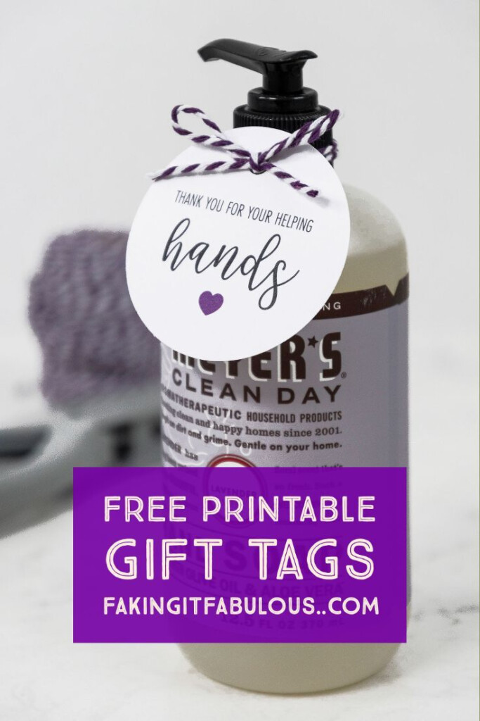 Free Printable Hand Soap Gift Tags Artofit