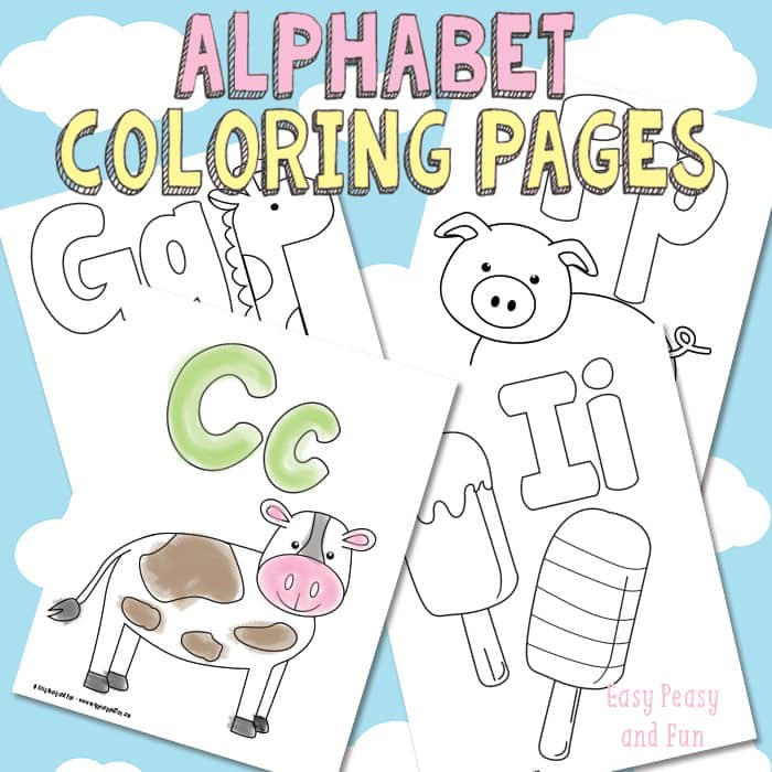 Free Printable Letters Coloring Pages Infoupdate