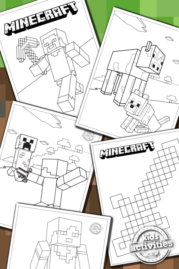 Free Printable Minecraft Coloring Pages For Kids Sepaha News