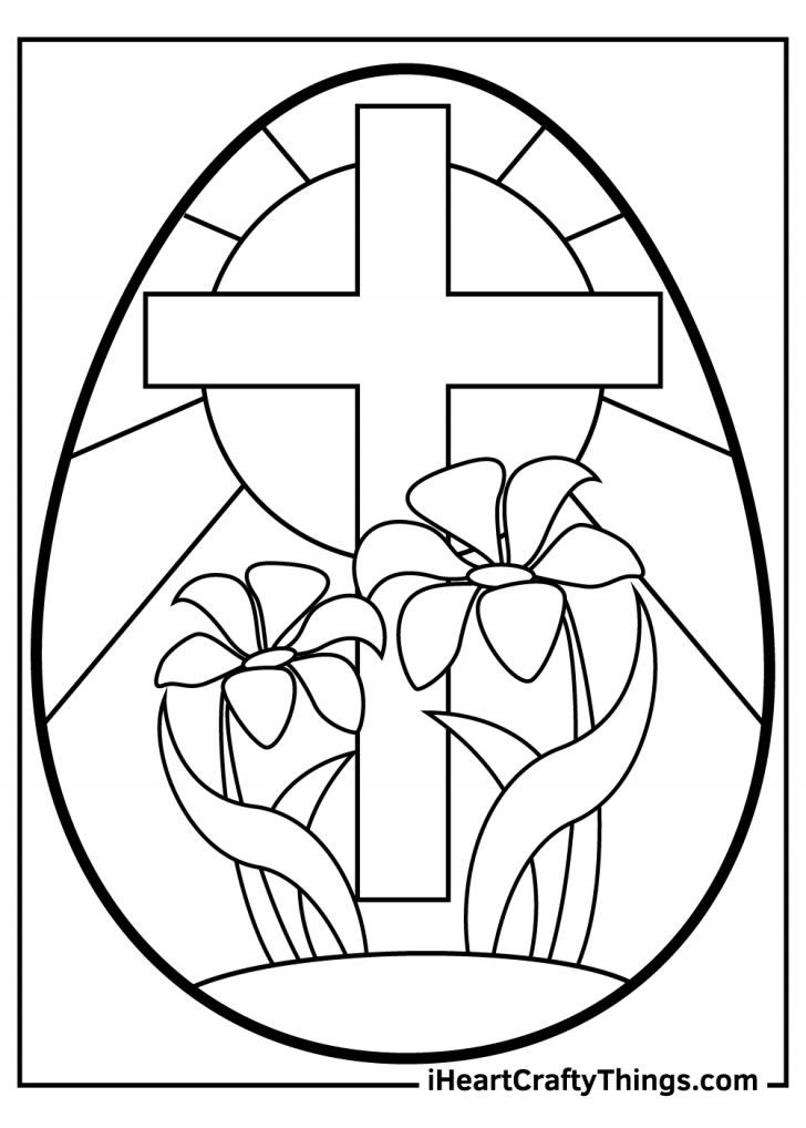 Free Printable Religious Easter Coloring Coloring Pages
