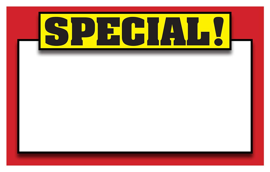 Free Printable Tag Sale Signs Printable Templates