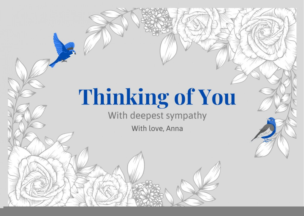 Free Printable Thinking Of You Cards FREE Printable HQ