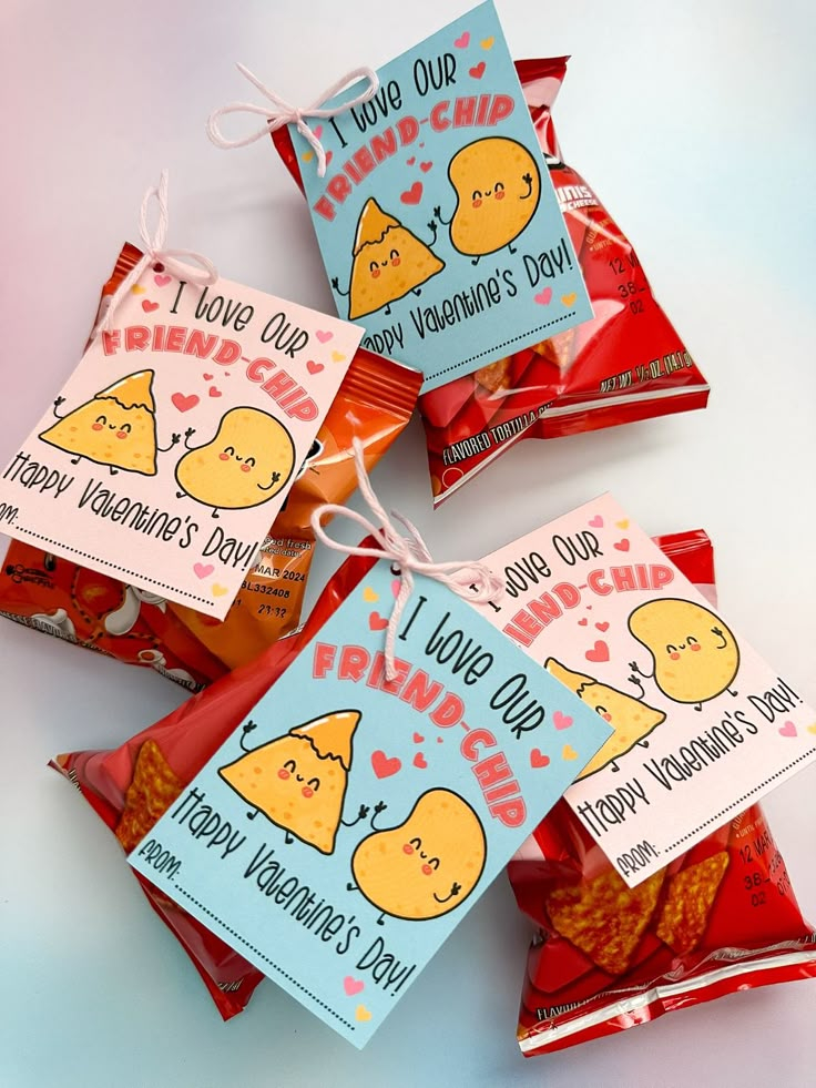 Free Printable Valentine Chip Bag Tags Valentine 39 s Cards For Kids 