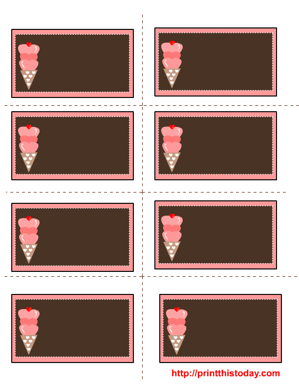 Free Printable Valentine Labels
