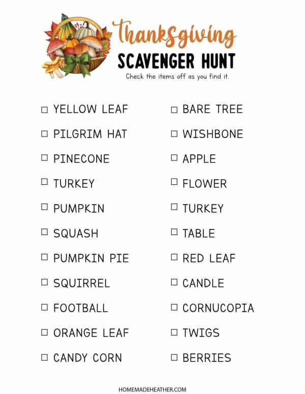 Free Thanksgiving Activity Printables Homemade Heather Worksheets 