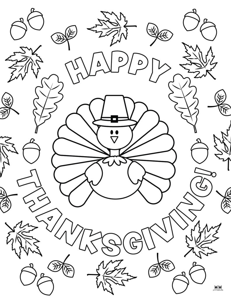 Free Thanksgiving Coloring Pages Pdf Coloring Pages
