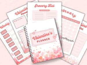 Free Valentine Printables PDF The Peculiar Green Rose