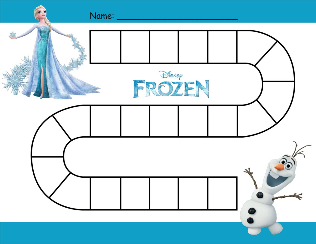Frozen Printable Potty Sticker Chart Faaliyetler