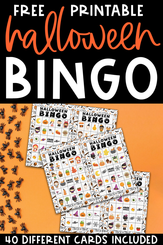 Halloween Bingo Printable Free Halloween Bingo Game Cards