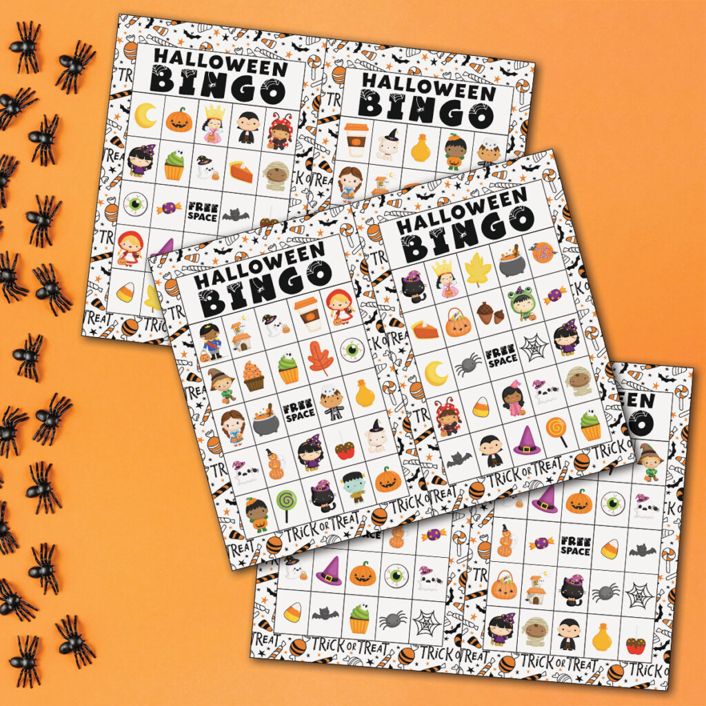 Halloween Bingo Printable Free Halloween Bingo Game Cards