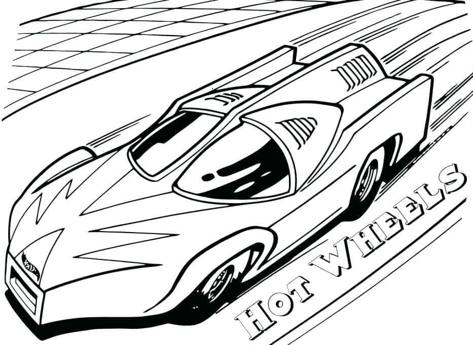 Hot Wheels Coloring Pages Free Printable Free Hot Wheels Coloring Pages