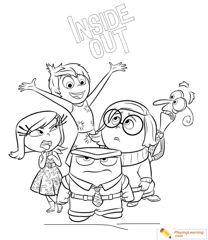 Inside Out Coloring Pages Free Printables Inside Out Coloring Pages 
