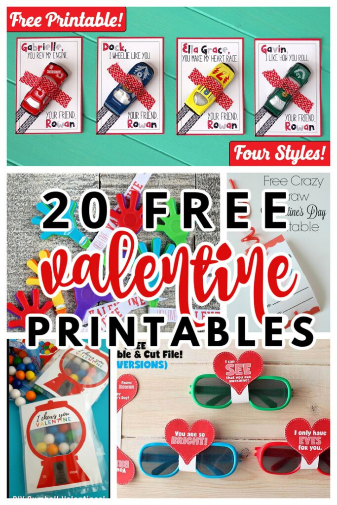 Let The Kids Get Creative And HAVE FUN With These Free Valentine 