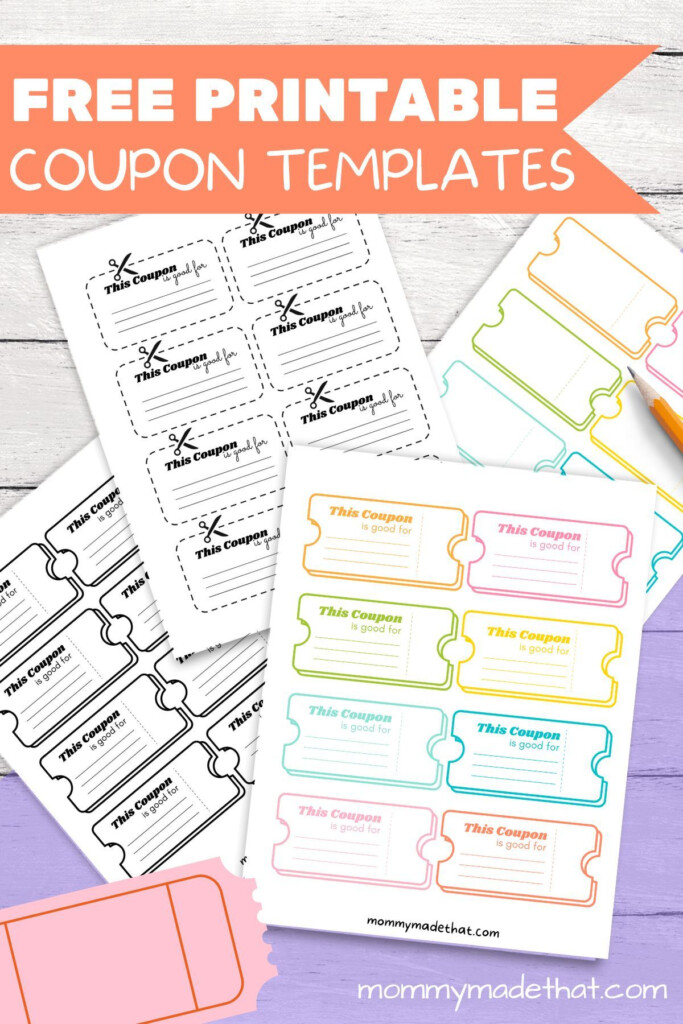 Lots Of Blank Coupon Templates Free Printables Coupon Template 