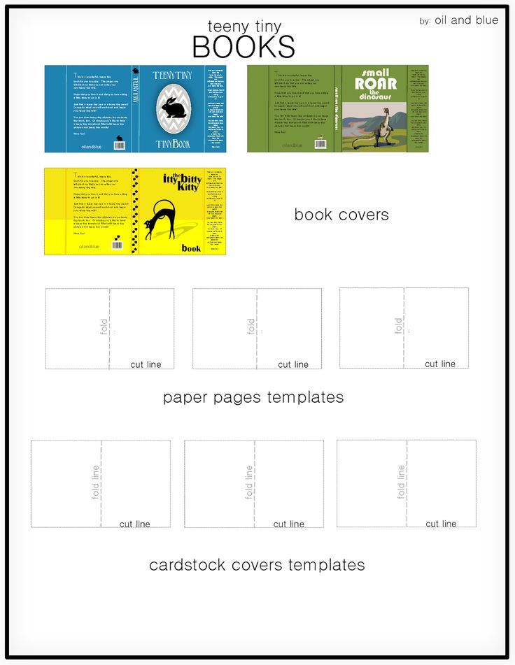 Mini Books Printable Printable Vocabulary Flashcards