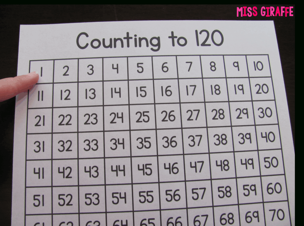 Miss Giraffe 39 s Class Building Number Sense In First Grade Free 