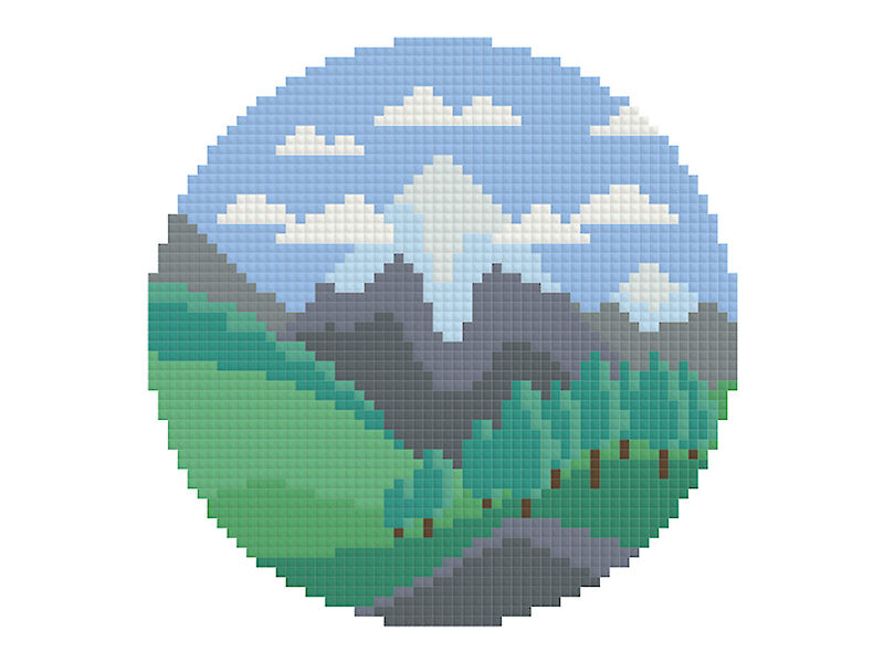 Mountain Diamond Painting Patterns
