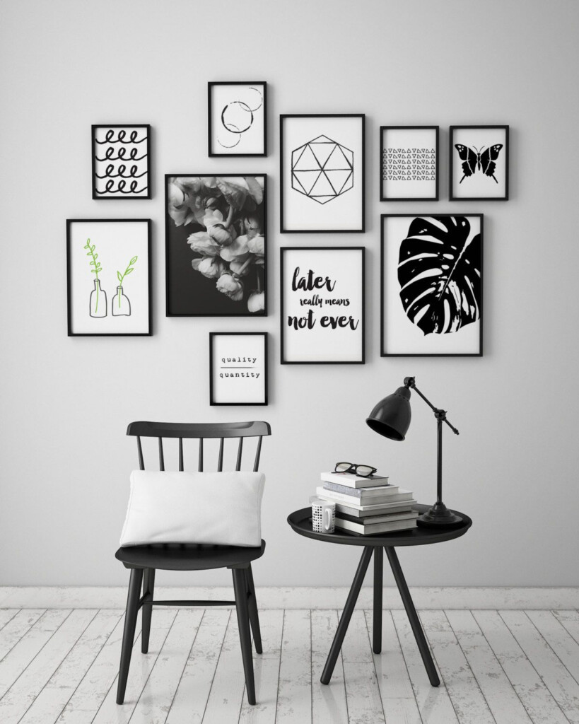 Printable Black And White Wall Art