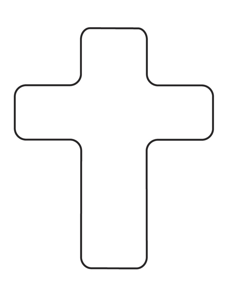 Printable Cross Template ClipArt Best Printable Templates Online By 