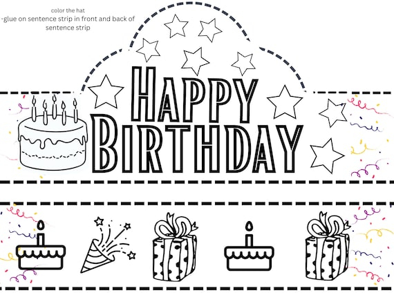 Printable Happy Birthday Crown 47 OFF Www pinnaxis