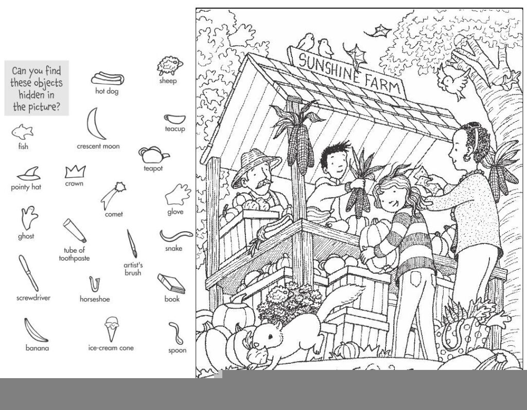 Printable Hidden Object Printable JD