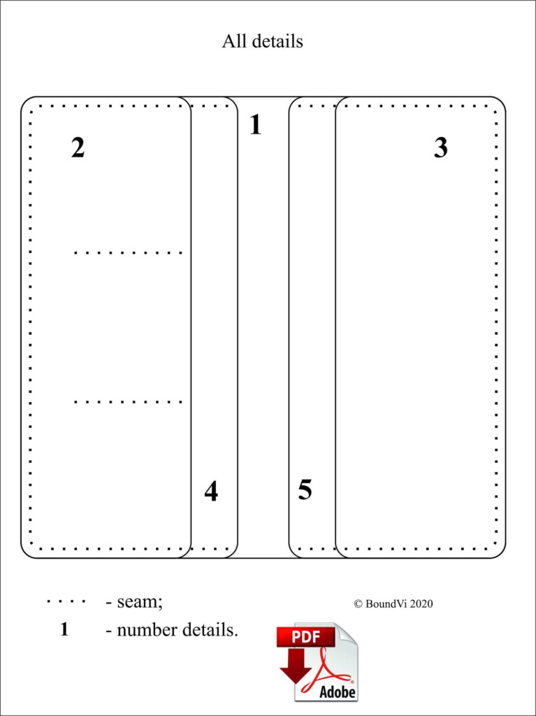 Printable Long Wallet Pattern Pdf Free Free Printable