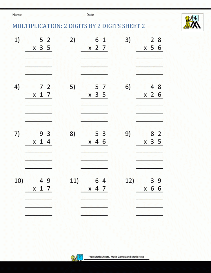 Printable Multiplication Facts 0 12 PrintableMultiplication