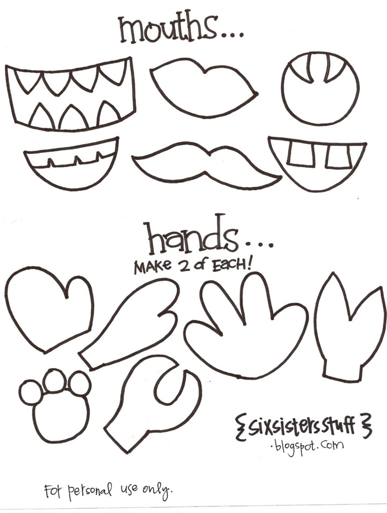 PRINTABLE PUPPET PATTERNS Free Patterns