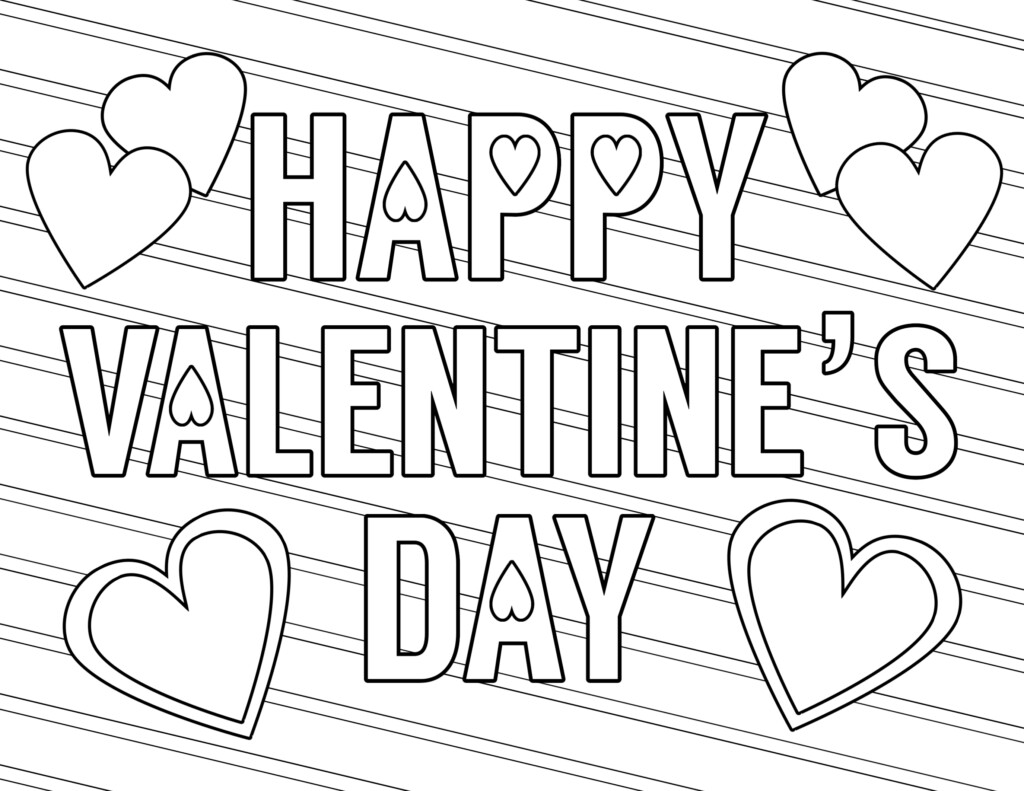 Printable Valentines Cards To Color Printable Word Searches