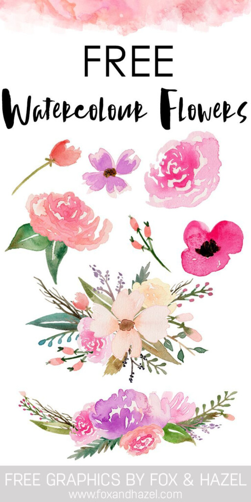 Printable Watercolor Templates