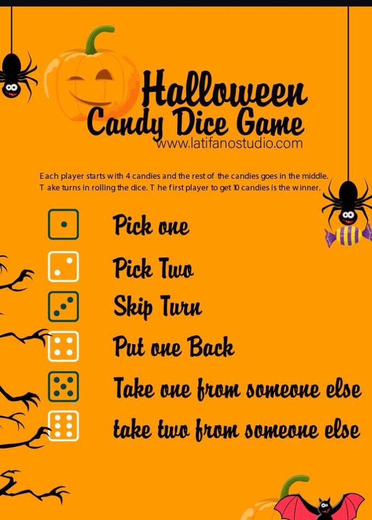 Roll The Dice And Let The Fun Begin Each Number On The Dice 