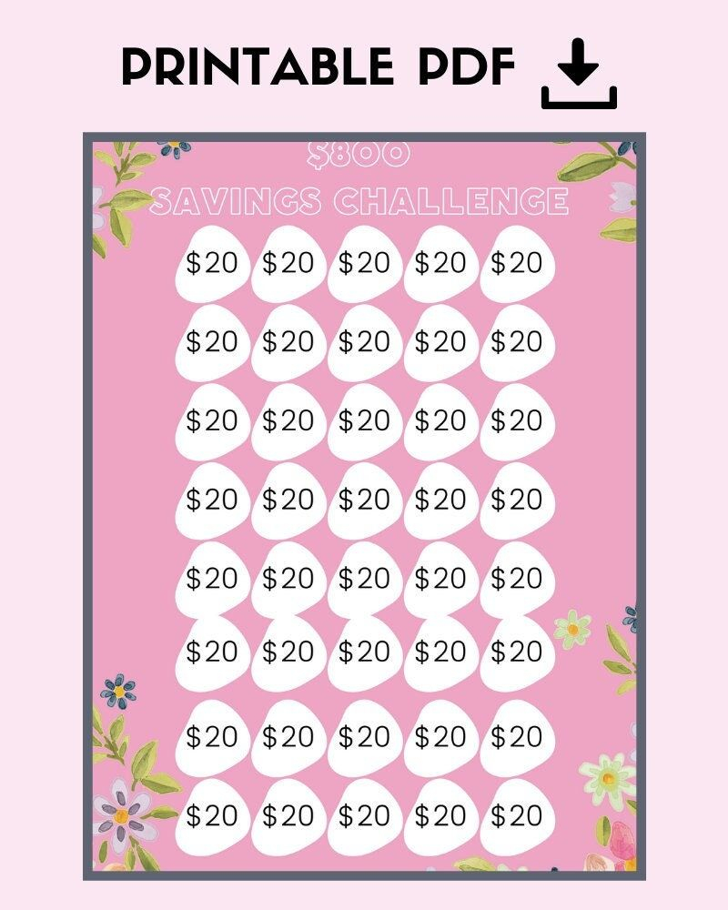 Savings Challenge Printable Free Printable New Year Banners