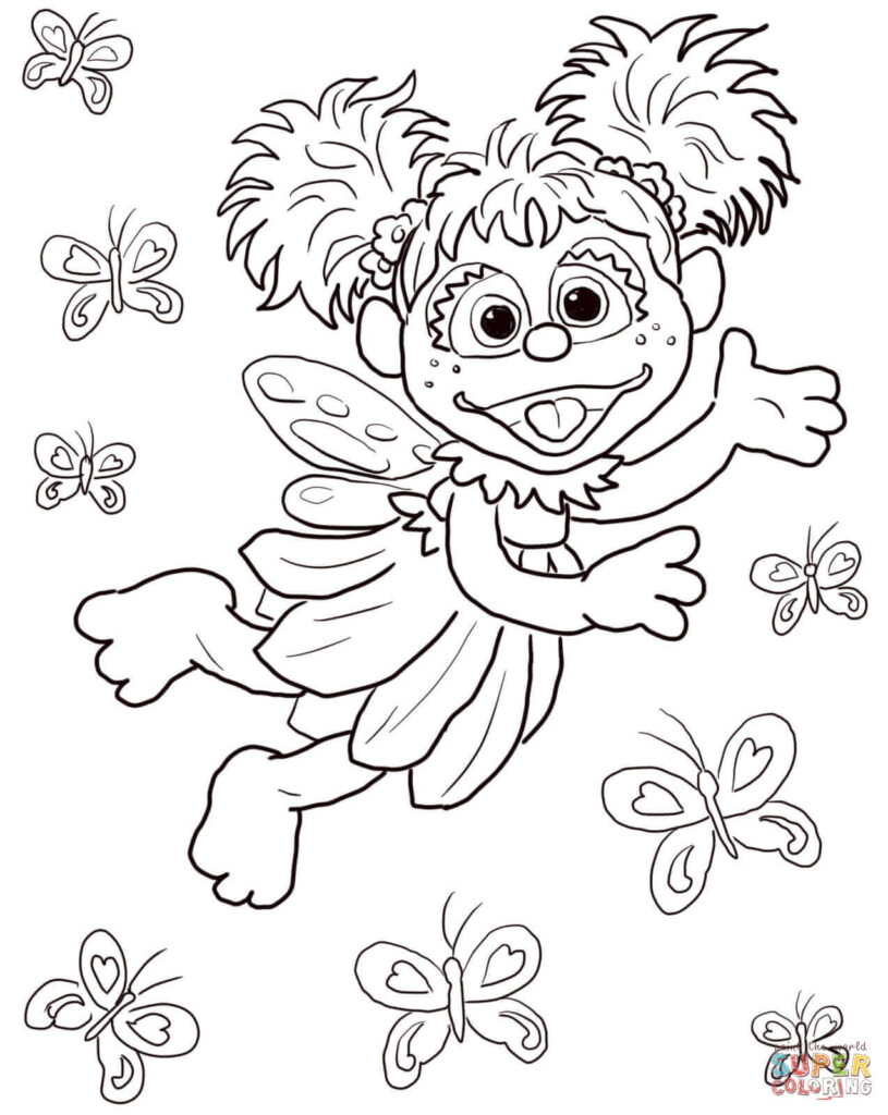 Sesame Street To Print For Free Sesame Street Kids Coloring Pages 