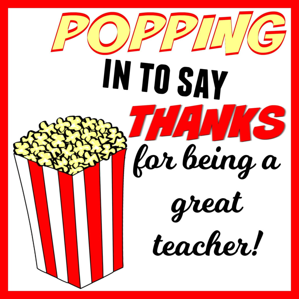 Thanks For Popping By Free Printable Free Printable