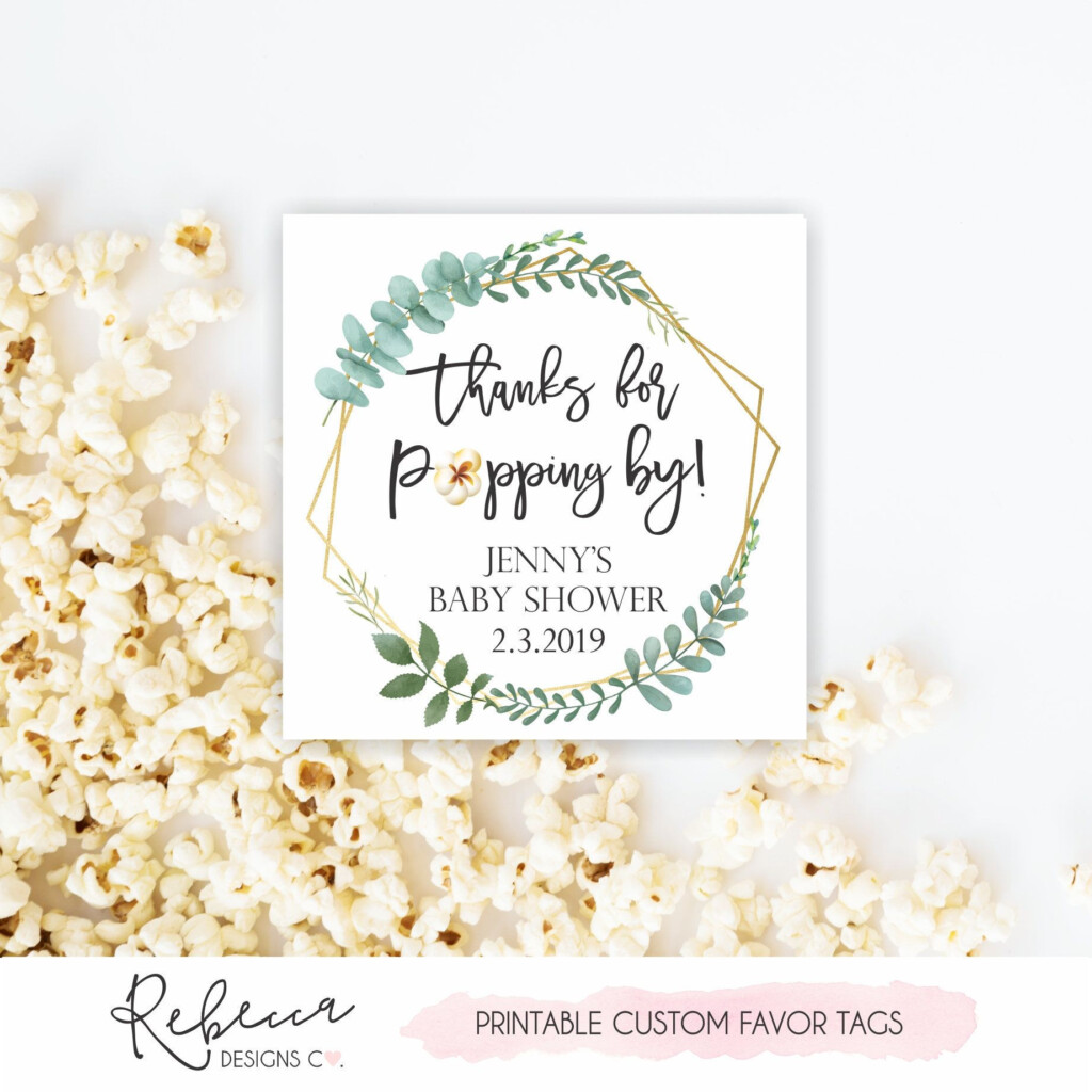 Thanks For Popping By Free Printable Thanks For Popping By Free 