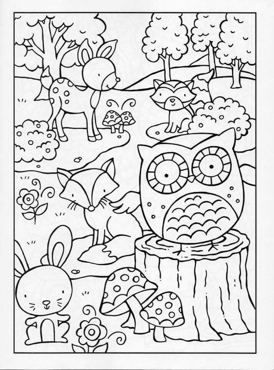 Woodland Creatures Free Printables