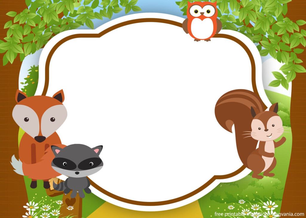  Woodland Creatures Free Printables